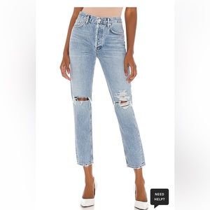 AGOLDE Riley high rise jeans